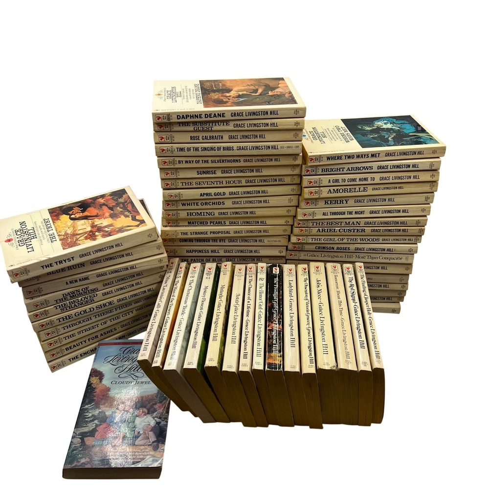 Grace Livingston Hill Inspirational Christian Romance Books 1-64 Missing 18 & 21